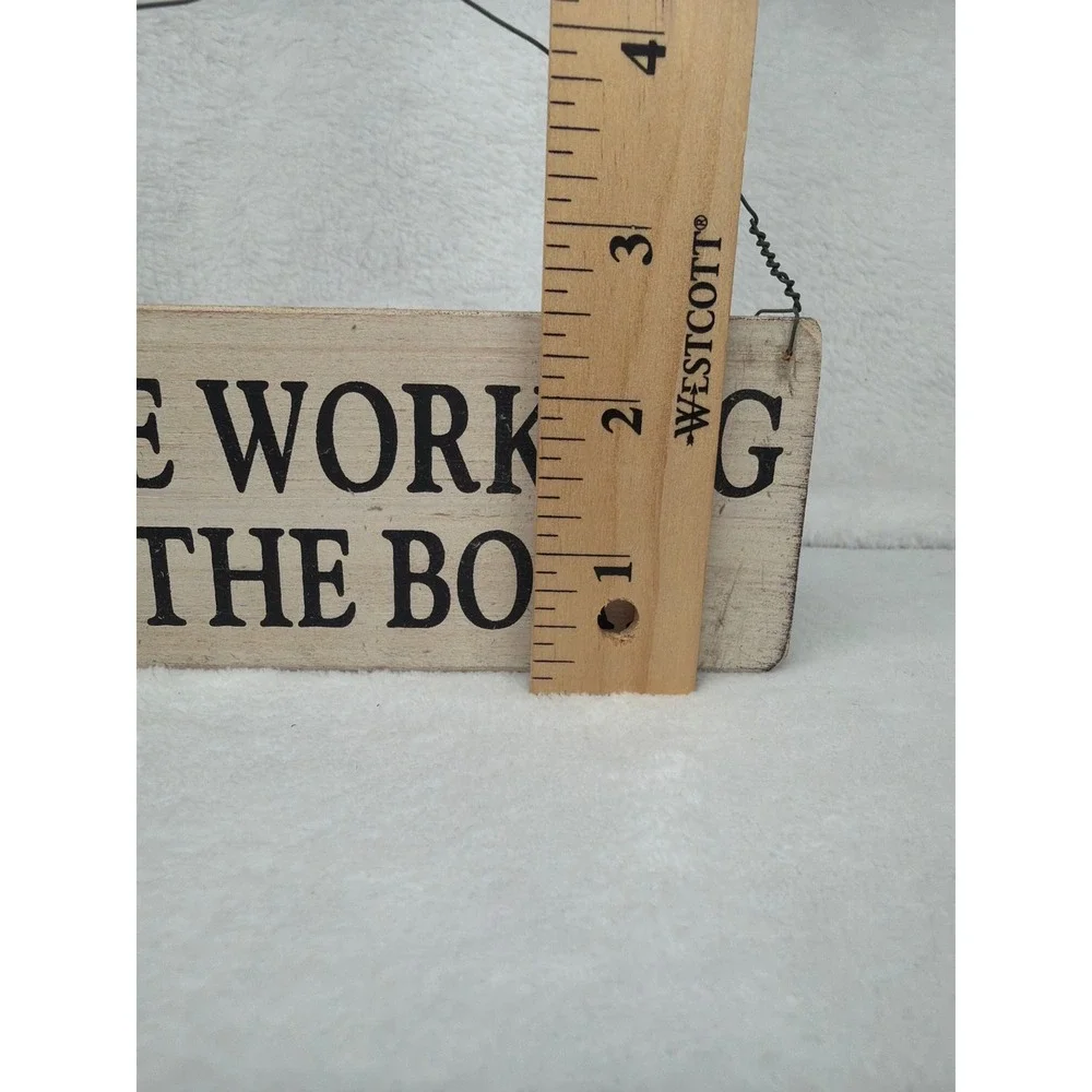 Knock on Wood Inc Hanging Wooden Signs 